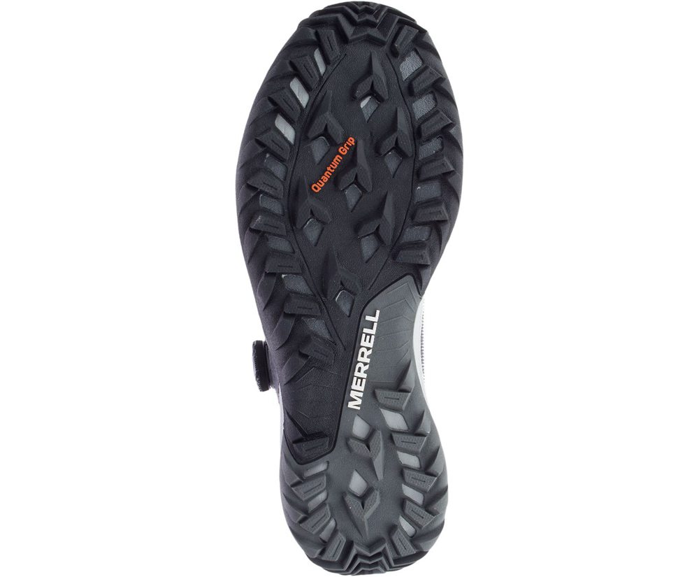 Buty Sportowe Merrell Męskie Czarne/Szare - Momentous 2 Boa - 745823-NAC